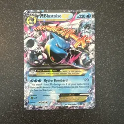 Pokemon TCG Mega-Blastoise-EX XY 30/146 Regular Holo Rare ex - Image 1