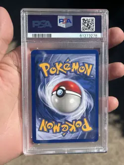 Pokemon Dragonite 4/62 Fossil Holo 1st Edition PSA 8 - Image 2