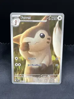 Furret # 168/159 IR | Pokemon TCG 2025 - Sv09: Journey Together | NM - Image 1