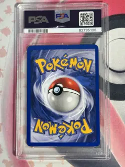 2000 POKEMON GAME BASE ll WIGGLYTUFF HOLO 19/130 PSA EX-MT - Image 2