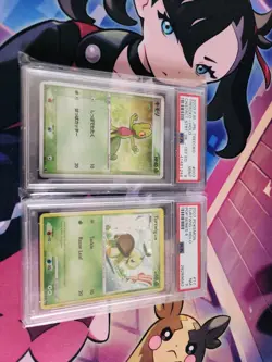 2003 Pokemon Japanese Constructed Starter Deck 003 Treecko Holo Promo PSA 9 Mint - Image 1