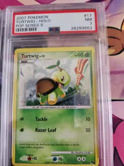 2003 Pokemon Japanese Constructed Starter Deck 003 Treecko Holo Promo PSA 9 Mint - Image 3