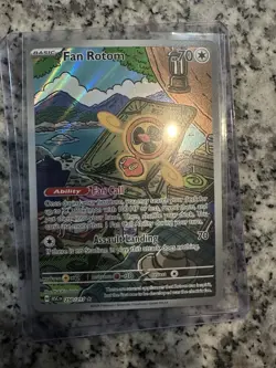 Fan Rotom 250/217 IR Ascended Heroes Evolution NM English Pokemon TCG - Image 1