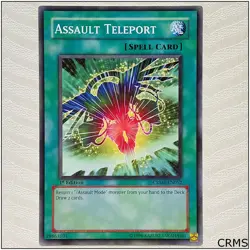 Assault Teleport - CRMS-EN052 - Common 1st Edition Yugioh - Image 1