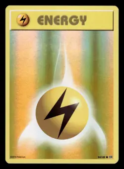 Lightning Energy 94/108 Reverse Holo XY Evolutions Pokemon Card - Image 1