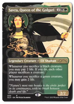 Savra, Queen of the Golgari #500 SLD MTG NM - Image 1