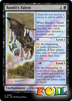 Bandit's Talent 0083 MTG Bloomburrow Uncommon NP Foil - Image 1
