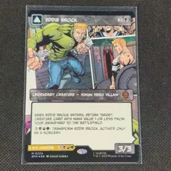 Eddie Brock - 0224 - M - Borderless - Foil - Marvel's Spider-Man - MTG - NM/M - Image 1