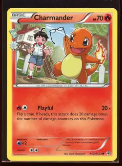 Charmander Common LP RC3/RC32 Radiant Collection XY Generations Pokemon - Image 3