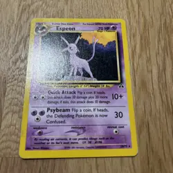 Pokemon TCG Espeon Neo Discovery 20/75 Unlimited Rare Non-Holo Card *LP* - Image 3