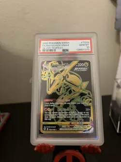 Rayquaza VMAX PSA 10 Silver Tempest TG29 Pokemon Card Gem Mint - Image 1