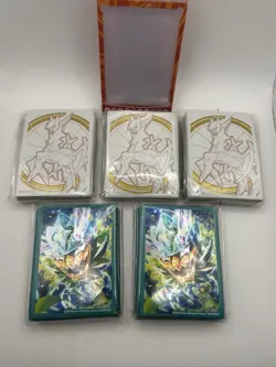 Lot Of 5 Pokemon ETB Mixed Card Sleeves/Card Display NEW SEALED Arceus, Ogerpon - Image 2