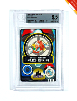 Pokemon BGS 8.5 Magikarp #129 Sticker Bandai Sealdass 1998 Japanese - Image 1
