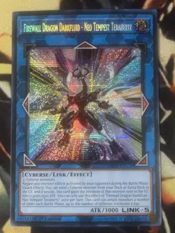 Yugioh: Firewall Dragon Darkfluid - Neo Tempest Terahertz - MP24-EN130 - 1st NM - Image 1