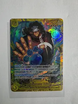 Bandai One Piece Bartholomew Kuma-OP12-119 SEC Holo 7000 Power Character Card - Image 1