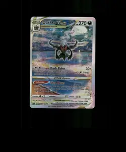 Fan-Art READ DESCRIPTION BELOW HOLO Darkrai Card Darkrai Pokemon Card p3 - Image 1