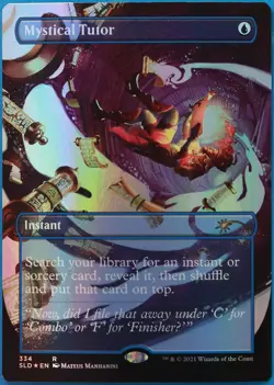 Mystical Tutor (Secret Lair Promo) FOIL NM MTG MAGIC CARD (510525) ABUGames - Image 1