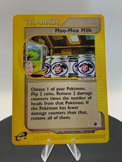 Moo-Moo Milk 155/165 Expedition Base Set Trainer Vintage Pokemon Card E Reader - Image 2