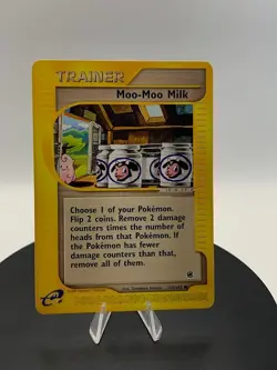 Moo-Moo Milk 155/165 Expedition Base Set Trainer Vintage Pokemon Card E Reader - Image 3