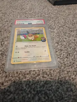 Eevee On the Ball 2020 Futsal UK Exclusive Promo Card PSA 10 Gem Mint 002/005 - Image 1