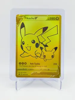 Pikachu V SWSH145 SWSH: Sword & Shield Promo Card Holo - UPC Fresh - Image 1