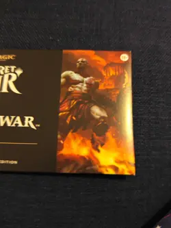 Magic The Gathering Secret Lair x God of War: Greek Foil Edition Sealed - Image 3