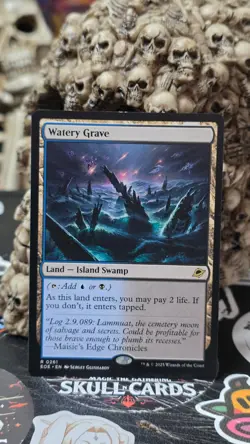 ☠☠ MTG Watery Grave Edge of Eternities Regular - Image 1