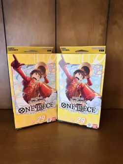 One Piece Egghead Starter Deck [ST29] New Factory Sealed - LOT Of 2 - Image 1