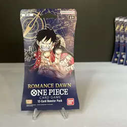One Piece ENGLISH TCG: Romance Dawn OP-01 Blister/Booster Pack New Sealed - Image 1