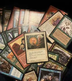 Magic: The Gathering MTG Lot of 100 Mixed ICE AGE / TEMPEST Cards 1995-97 - Image 1