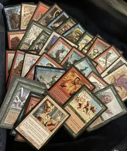 Magic: The Gathering MTG Lot of 100 Mixed ICE AGE / TEMPEST Cards 1995-97 - Image 2