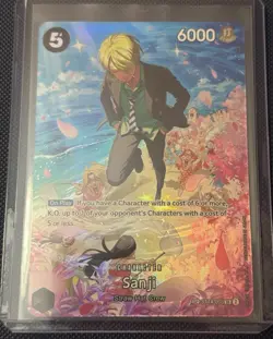 Sanji ST14-003 OP10 Royal Blood SP Full Art One Piece Card Game English - Image 1