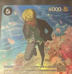 Sanji ST14-003 OP10 Royal Blood SP Full Art One Piece Card Game English - Image 4