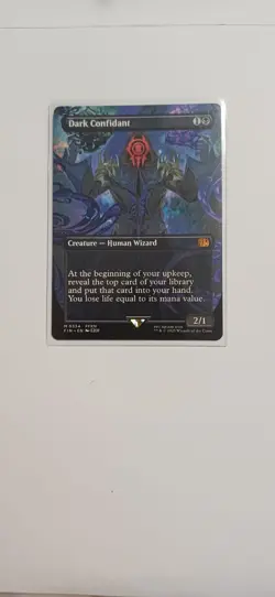 Dark Confidant | Borderless | MTG | FIN | Near Mint | English EN - Image 1