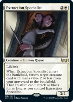 Extraction Specialist - Streets of New Capenna #012/281 MTG Magic The Gathering - Image 1