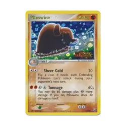 Pokemon Team Rocket Returns Piloswine (HR) #13 (Reverse Holo) Fair - Image 1