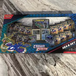Pokemon TCG Crown Zenith Sea and Sky Premium Collection 14 Packs Promos Cosmos - Image 1