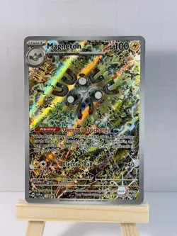 Magneton 159 Scarlet & Violet Promo Card Holo TCG Non-Pokemon Center - Image 1