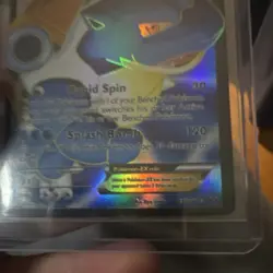 Pokemon Blastoise EX Full Art Ultra Rare Holo XY 142/146 Card - Image 4