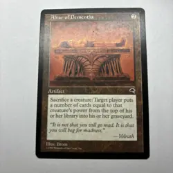 MTG Altar Of Dementia- Tempest- Rare- LP - Image 2