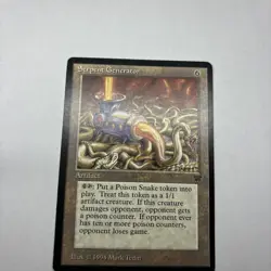 MTG Serpent Generator- Legends- Rare- LP - Image 2