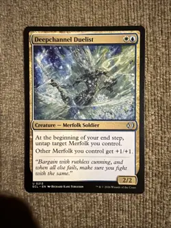 Deepchannel Duelist Lorwyn Eclipsed Regular - Image 1
