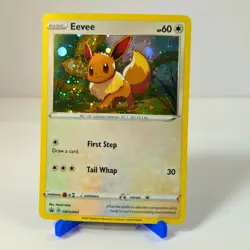 Pokemon Eevee Holo Promo SWSH095 Near Mint 2021 Sword and Shield - Image 1