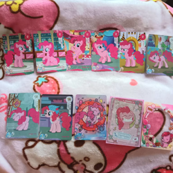 Lot of 11 My Little Pony MLP KAYOU English Chinese Cards Holo Pinkie Pie - Image 1