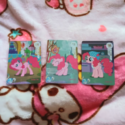 Lot of 11 My Little Pony MLP KAYOU English Chinese Cards Holo Pinkie Pie - Image 3