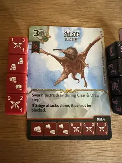 DnD Dice Masters Super Rare Epic & Promo Lot (5 cards) with Dice - Image 2