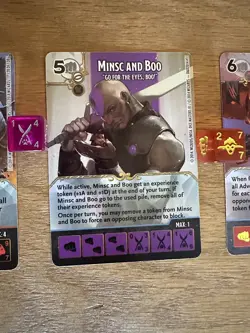 DnD Dice Masters Super Rare Epic & Promo Lot (5 cards) with Dice - Image 5