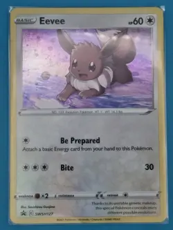 Eevee SWSH127 SWSH: Sword & Shield Promo Cards Holo - Image 1