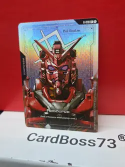 Resource (R-013)(C+) Gundam Card Game Dual Impact . C+ R-013 - Image 2
