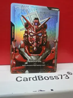 Resource (R-013)(C+) Gundam Card Game Dual Impact . C+ R-013 - Image 4